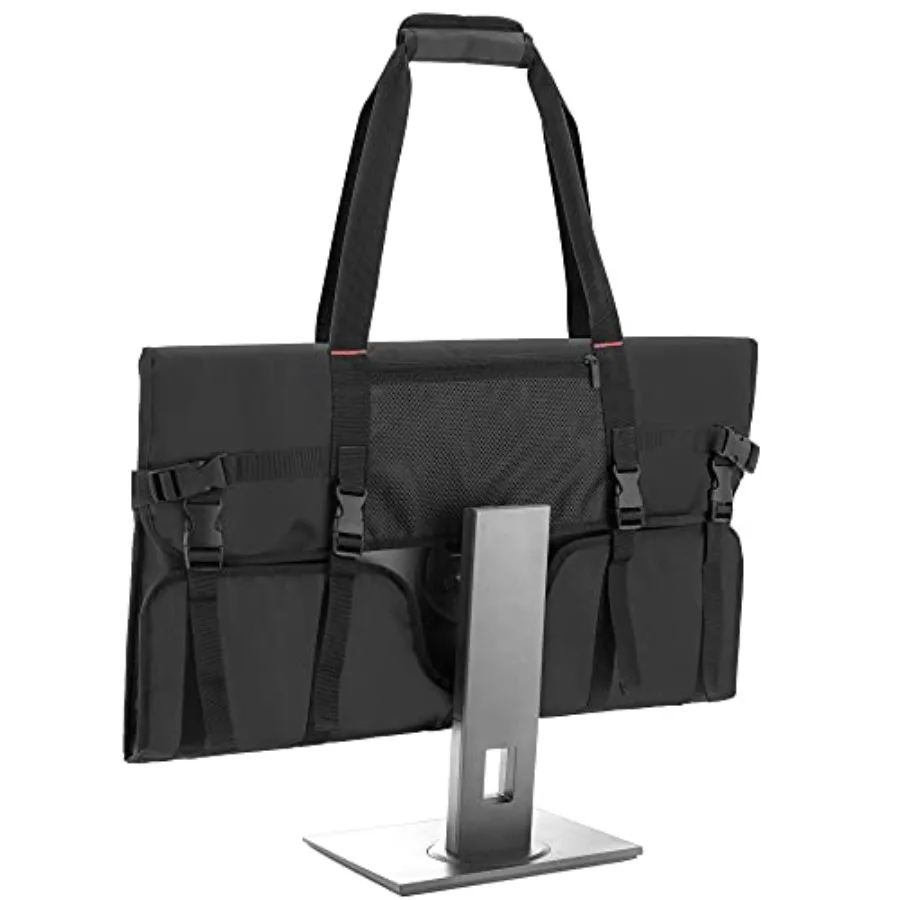 

Carrying Case for 24" Monitors/LCD Screens Compatible with iMac 21.5"/24", Protective Monitor Travel Bag with Padded Velvet Lin