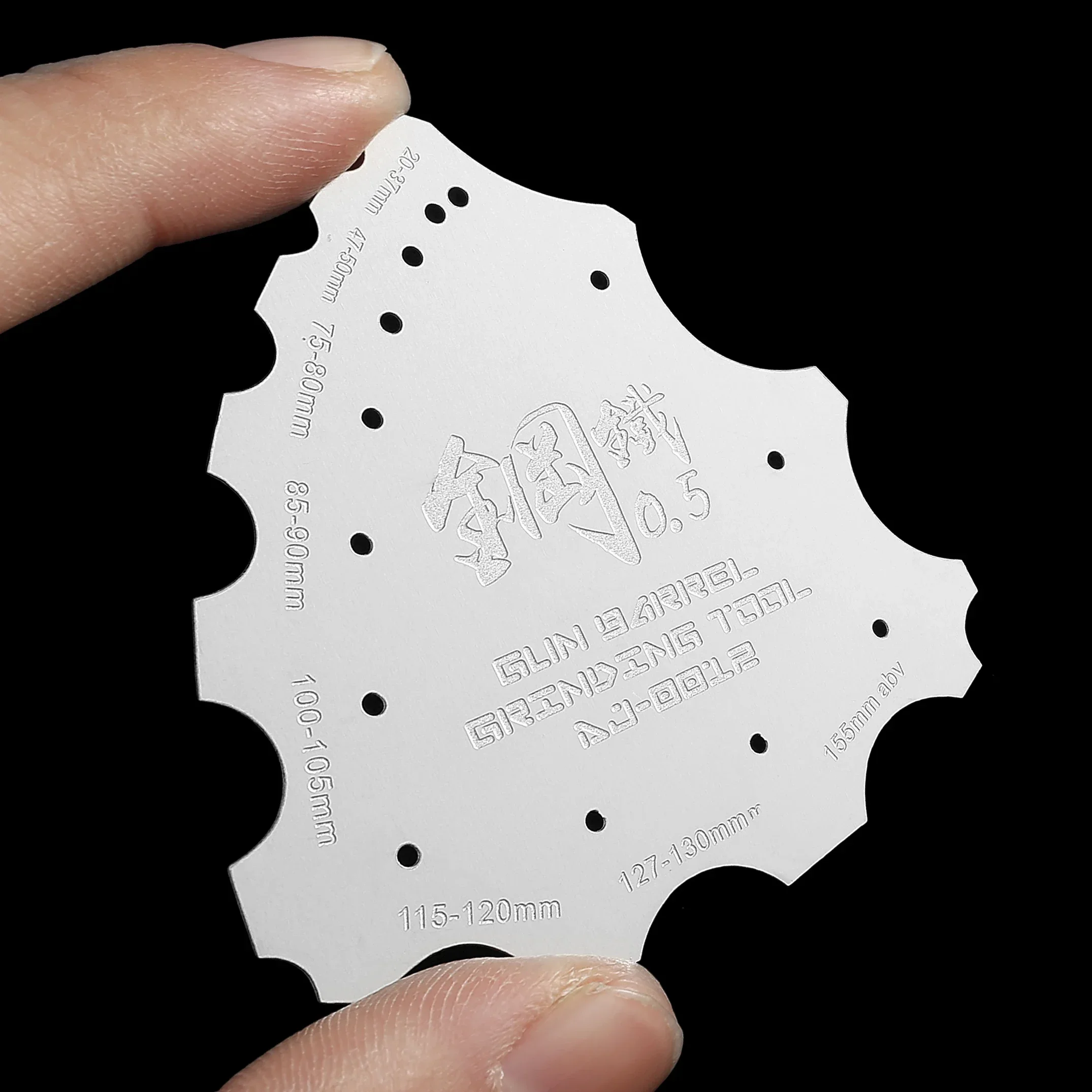 Alexen Models AJ0012 Grinding Tool 0.5 Thickened General Type Model Tool Scraper for Model Making Tools Hobby DIY