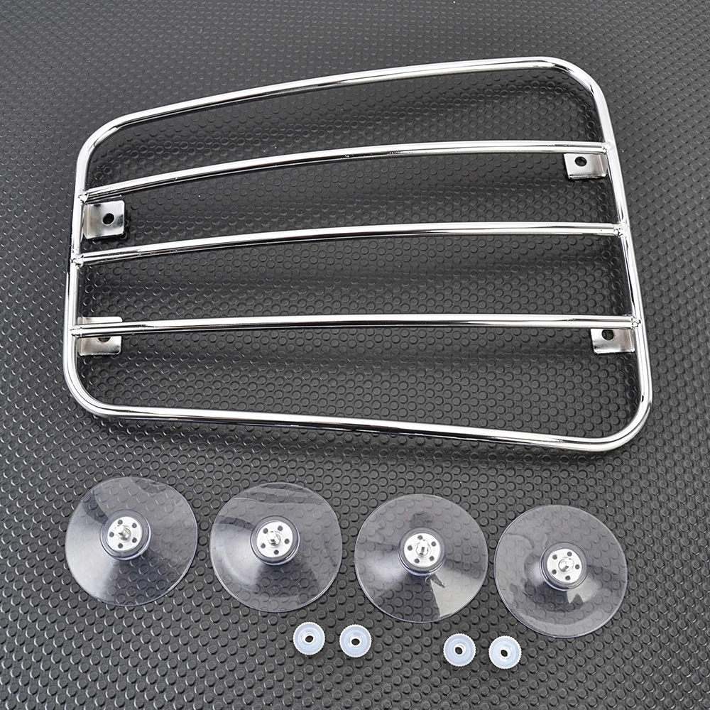 Universal Fuel Tank Rack Front Rear Luggage Rack For motorcycle with smooth fuel tank surface
