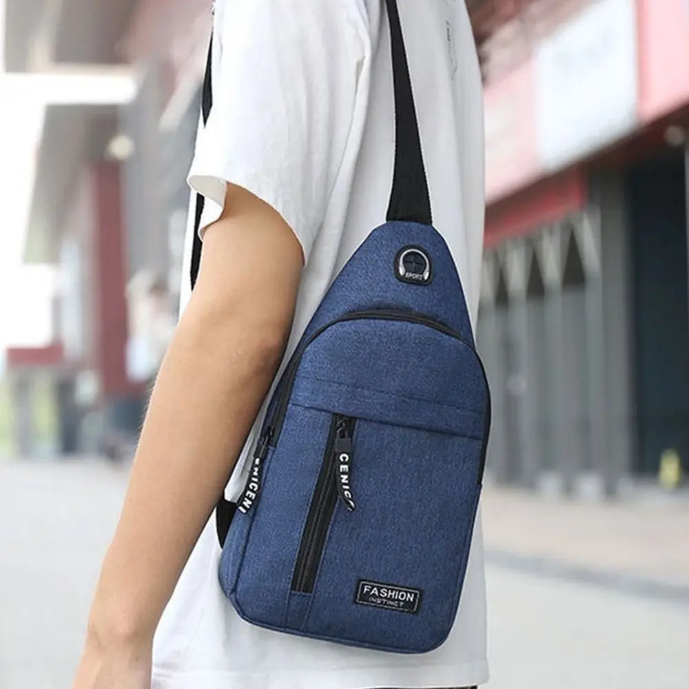 Fashion Pack Outdoor Travel Messenger Bags Sling Backpack Cross Body Bags Shoulder Bag Mens Chest Bag