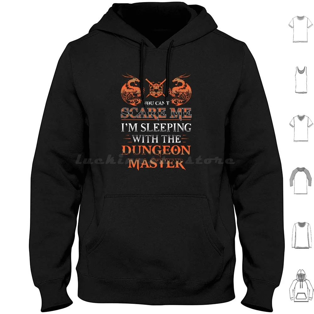 You Can't Scare Me I'm Sleeping With The Hoodies Long Sleeve You Cant Scare Me Im Sleeping With The