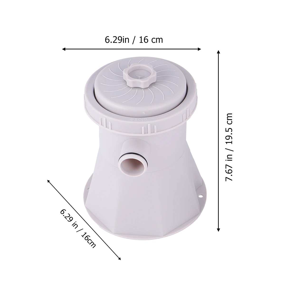 

1pc Swimming Pool Filter Pump 300% Above Ground Water Pump HS-630 Durable Plastic Easy Clean Practical Ergonomic Design Pool