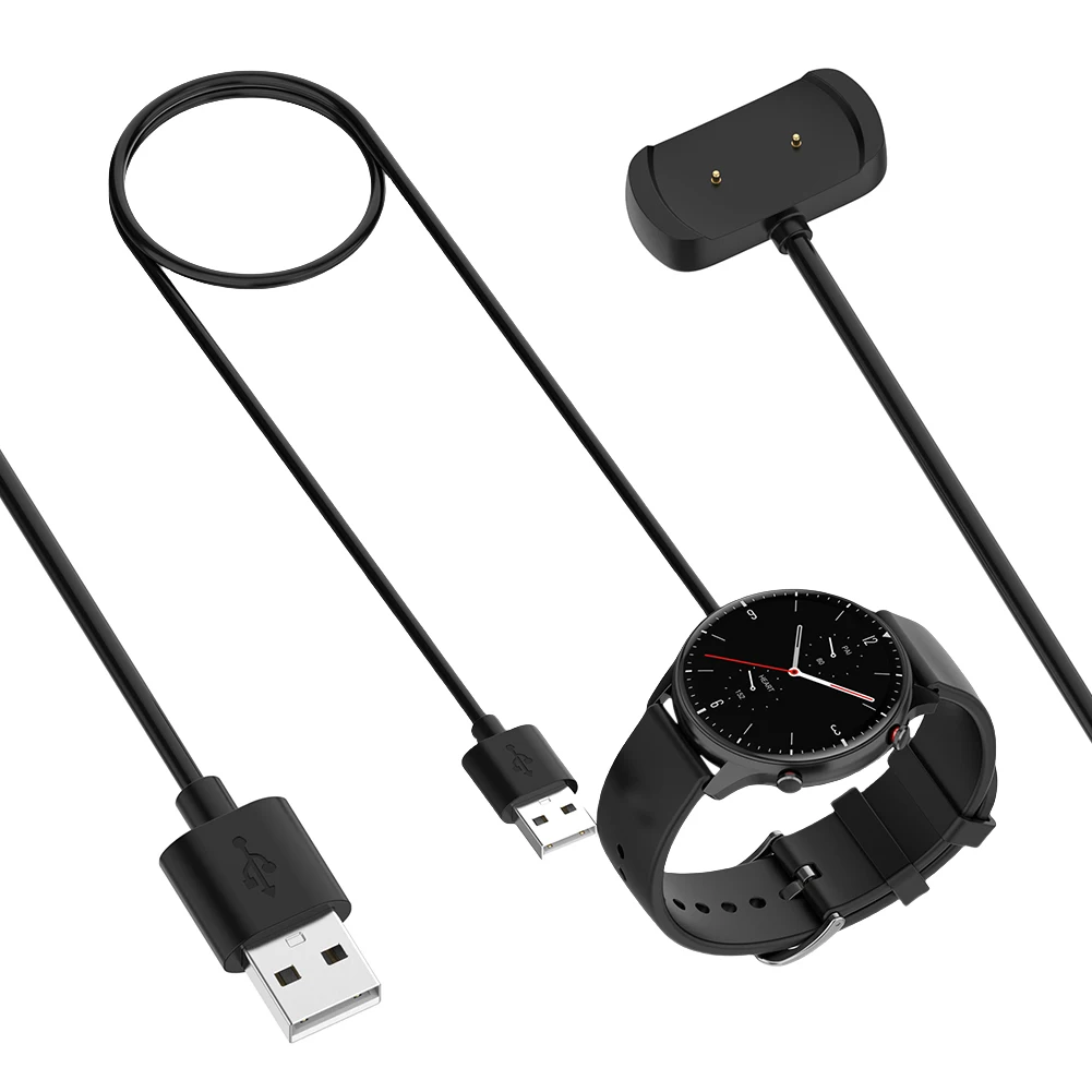 

Сменный зарядный кабель USB, магнитный адаптер для зарядки, шнур для зарядки 5В 700мА для Amazfit Active Edge/Amazfit Active