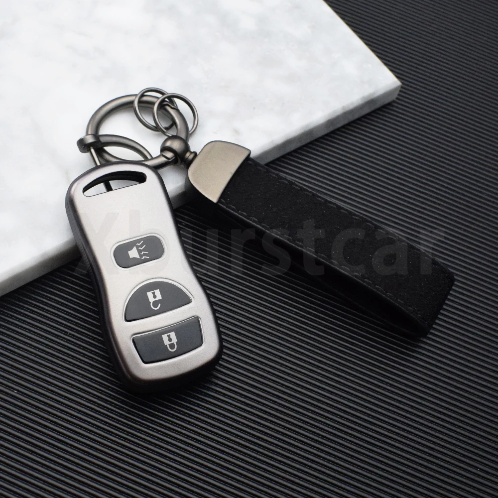 TPU Shell Fob For Infiniti FX35 EX35 FX45 QX56 G35 M45 I35 For Nissan Sentra Armada 350Z Altima Maxima Car Remote Key Case Cover