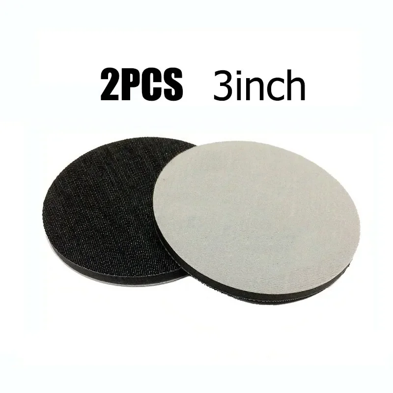 2pcs 7/6/5/4/3inch Car Wash Maintenance Polishing Disc Denim. Orange Peel Removal Pad Single Wetsanding Accessories Replacement