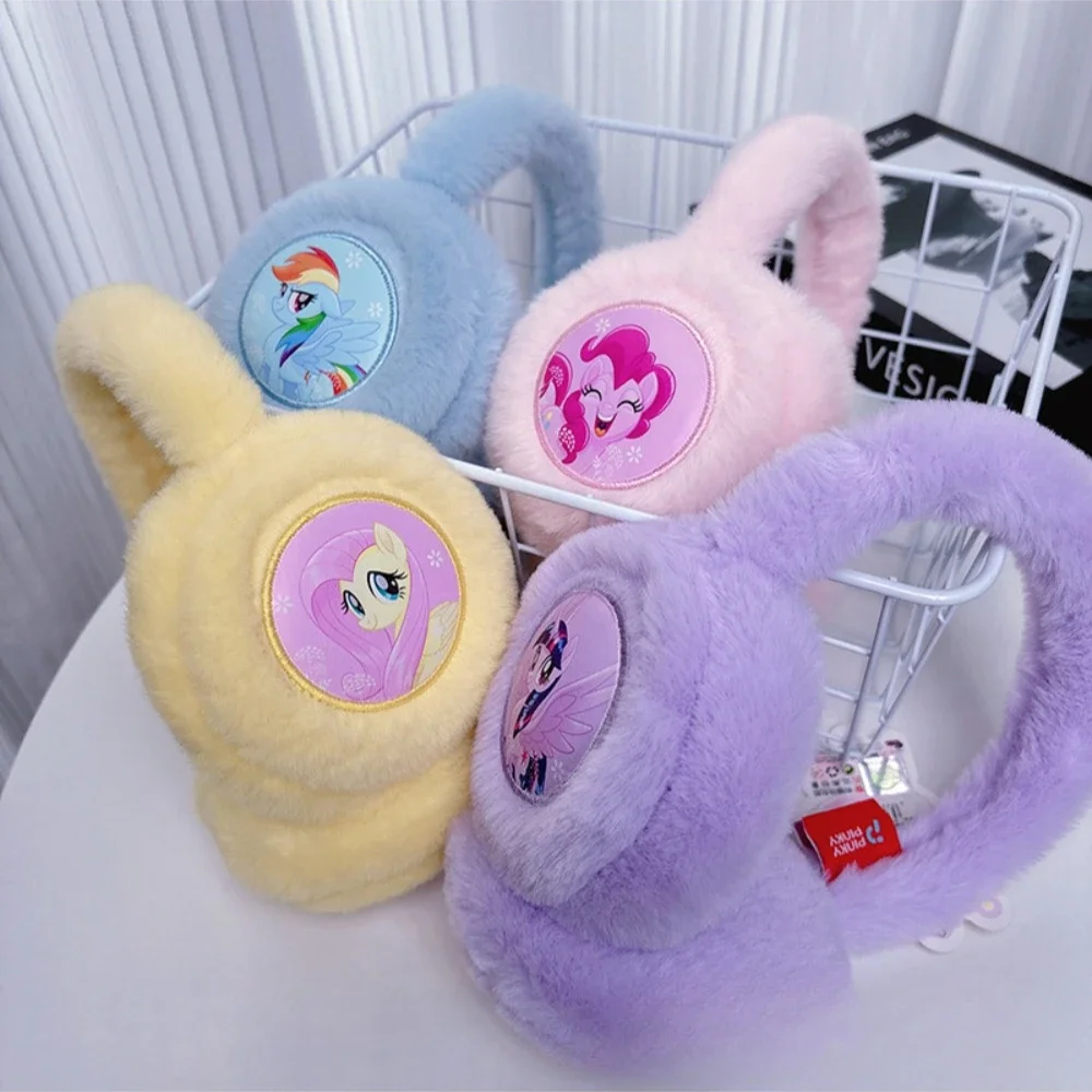 My Little Pony Girl winter Ear EarmuffsFoldable Warm Protect Cute Faux FurSoft Fluffy Earcap Korean Style childrenEar Muff