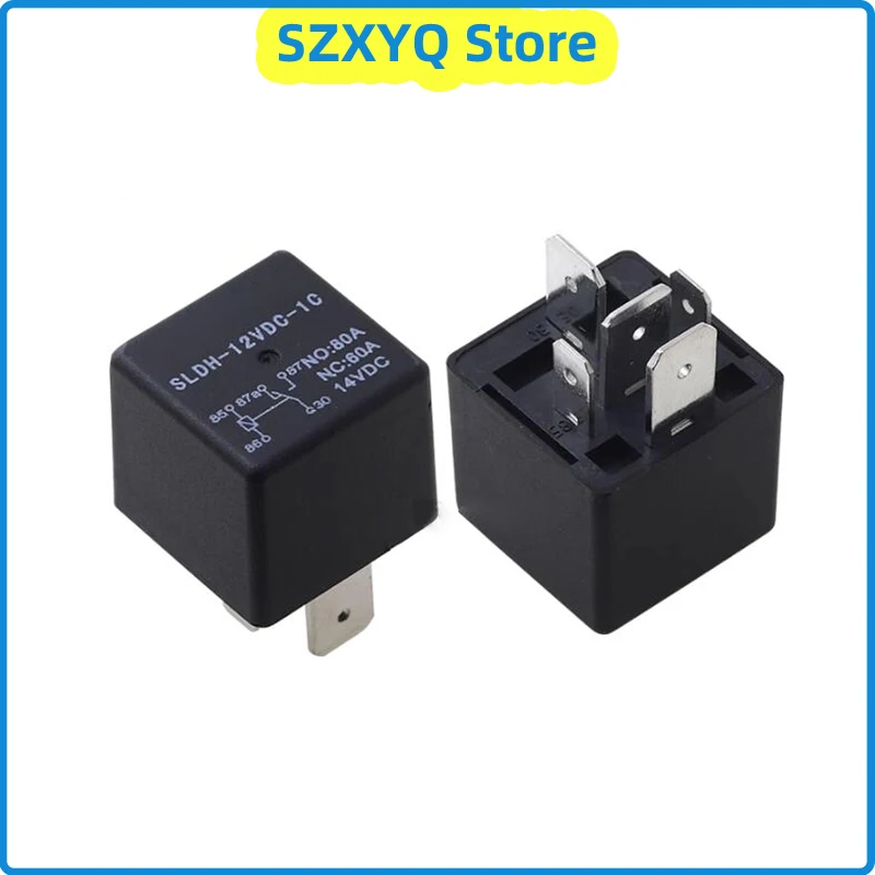 

New&original automotive relay 12V 24V SLDH-12VDC-1C SLDH-24VDC-1C 5Pin NO: 80A NC: 60A 14VDC