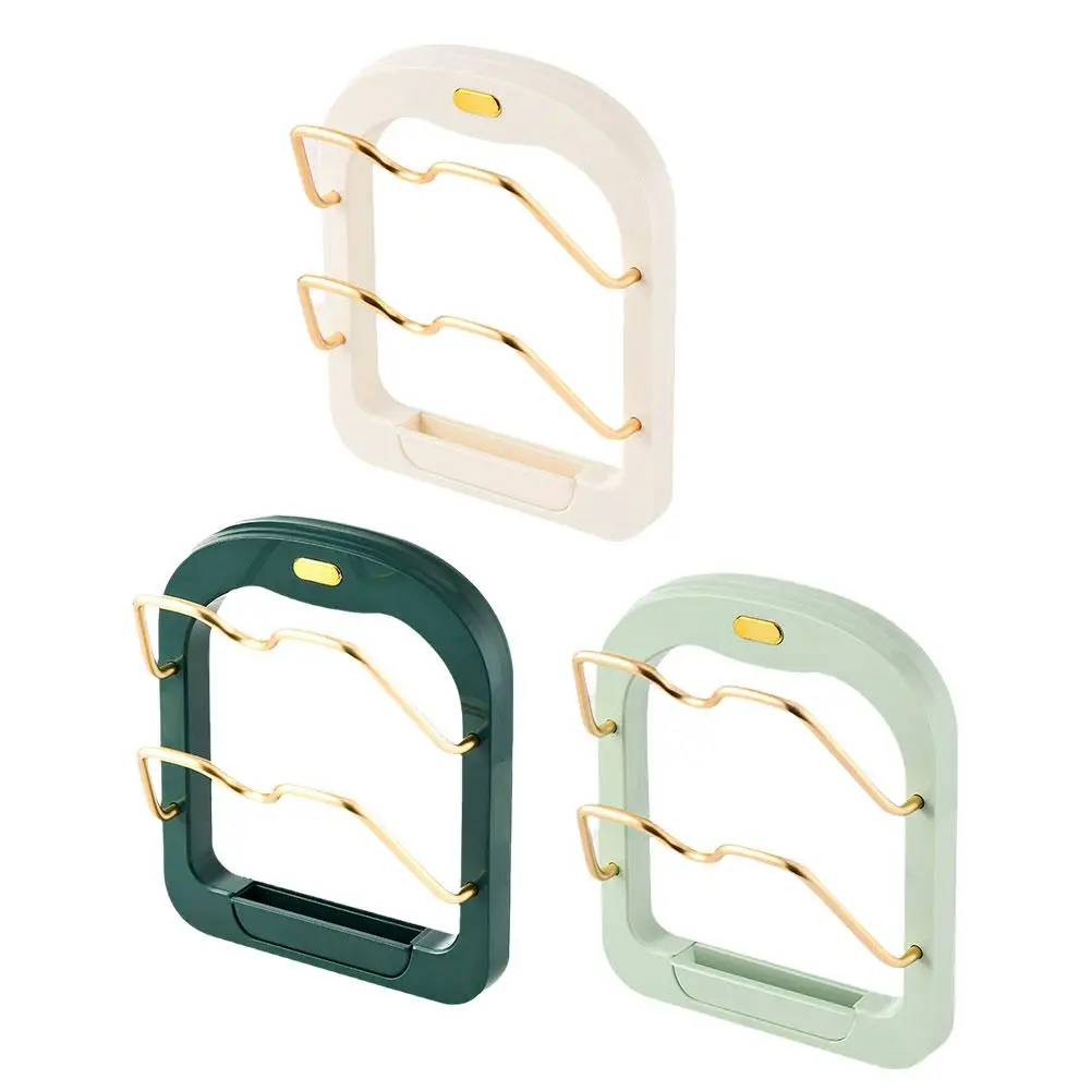 Storage Rack Kitchen Tools Transparent Kitchen Accessories Counter Kitchen Dark Storage Utensil Organizer Green/White/Green R0S8