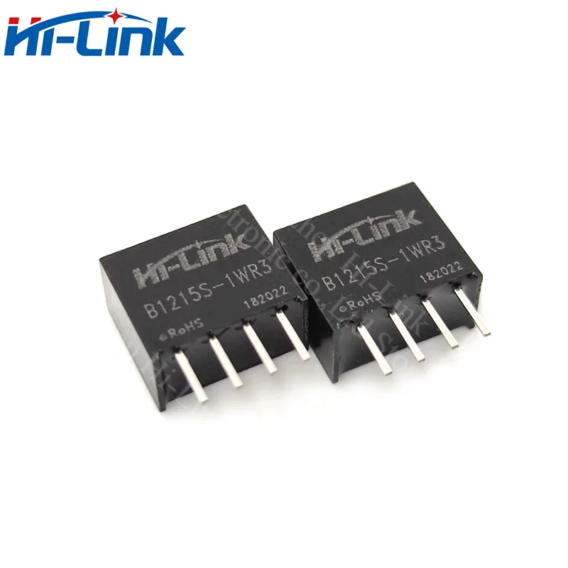 Free Shipping 20pcs  B1215S-1WR3 1W  12v to 15v single output Step Down Smart Home DC DC Isolated Switch Power Supply Module