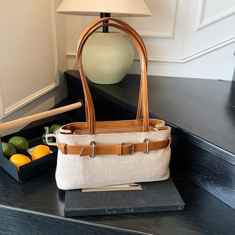 2025 Nuova borsa a tracolla Borsa a tracolla con tracolla regolabile da donna - Borsa casual leggera per pendolarismo/Essenti essenziali quotidiani/Shopping