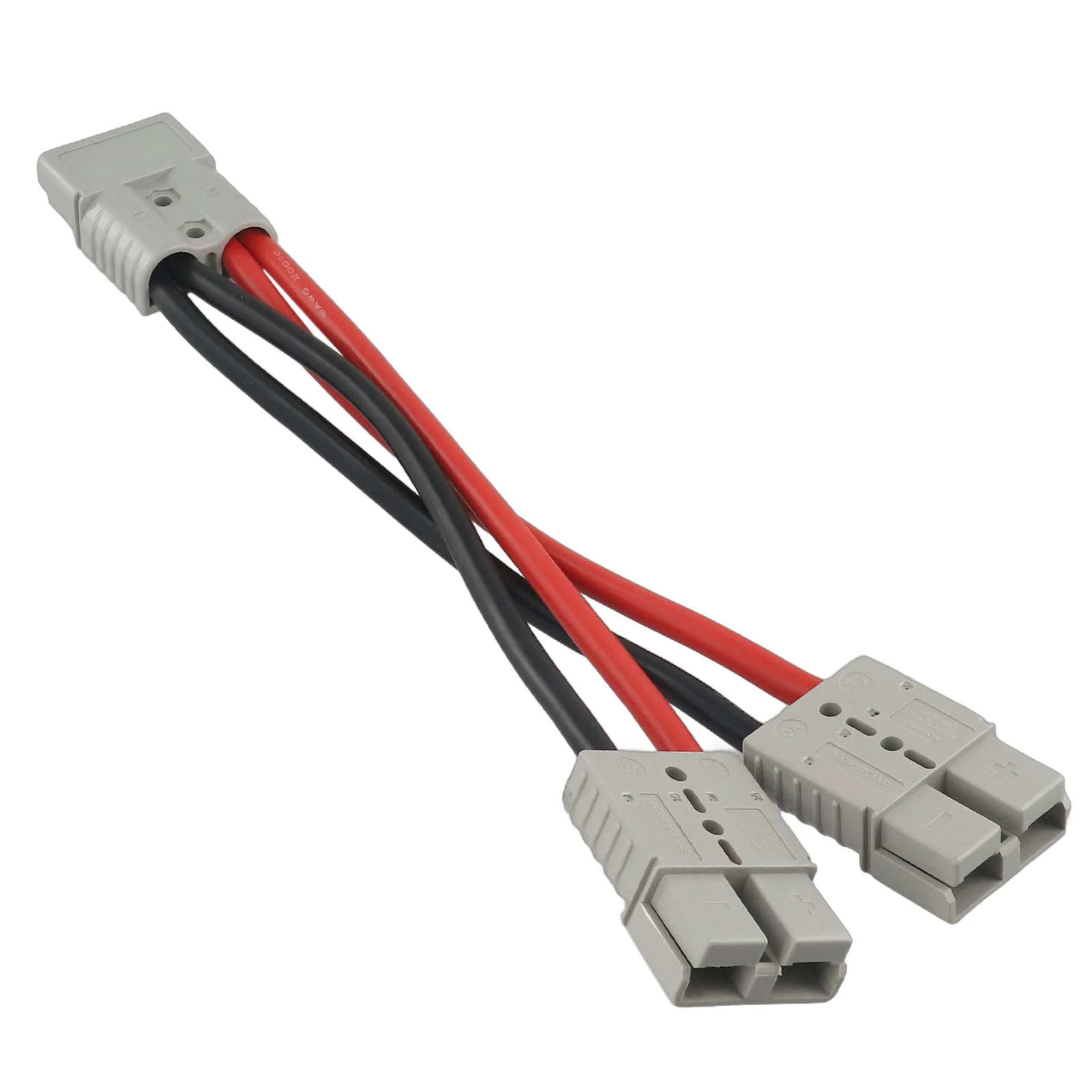 

New Practical For Anderson Plug Plug Connector To Dual Y Adapter For Anderson Plug 6AWG Automotive Cable Yachts