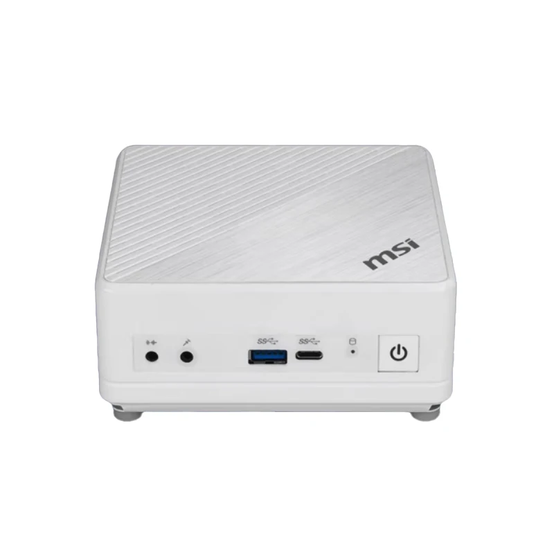 MSI Cubi 5 Cubi 5 10M-493XCN Branco Mini PC Host i5 10210U CPU 8G RAM + 256GB SSD