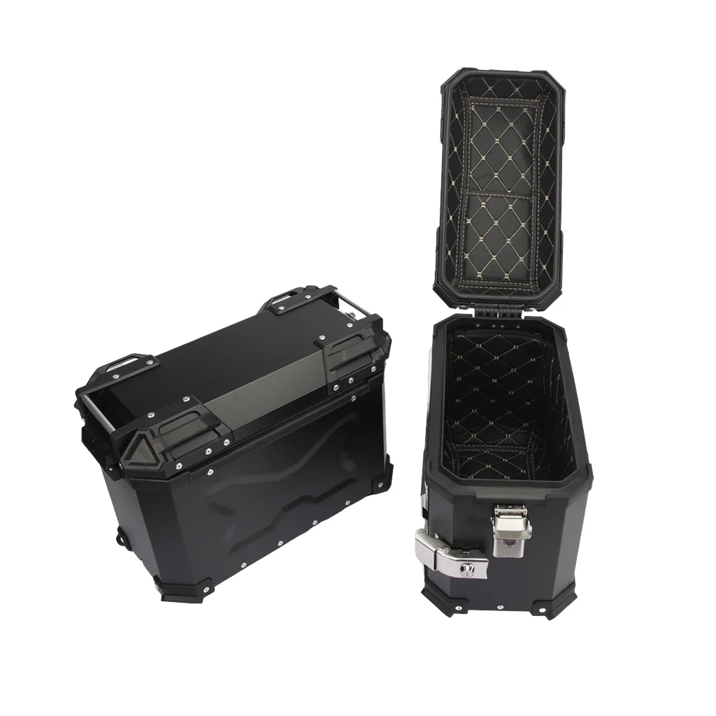 

Custom For BMW R1250GS/R1200GS (2018-2023) Aluminum Alloy Side Pannier Boxes Tail & Side Rack System For Motorcycles