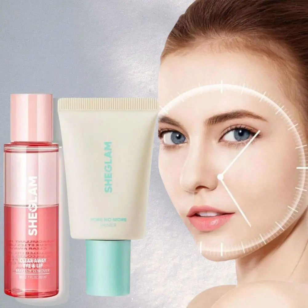 Correcteur hydratant contrôlant l'huile, soie, Pores invisibles, maquillage lisse, crème avant, nettoyage en profondeur, apaiser la peau, démaquillant