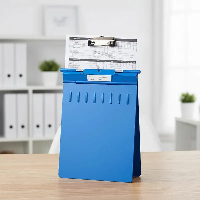 Medical Record File Organizer Thickened Durable ABS Patient Chart Splint for Doctor Office Hospital Station