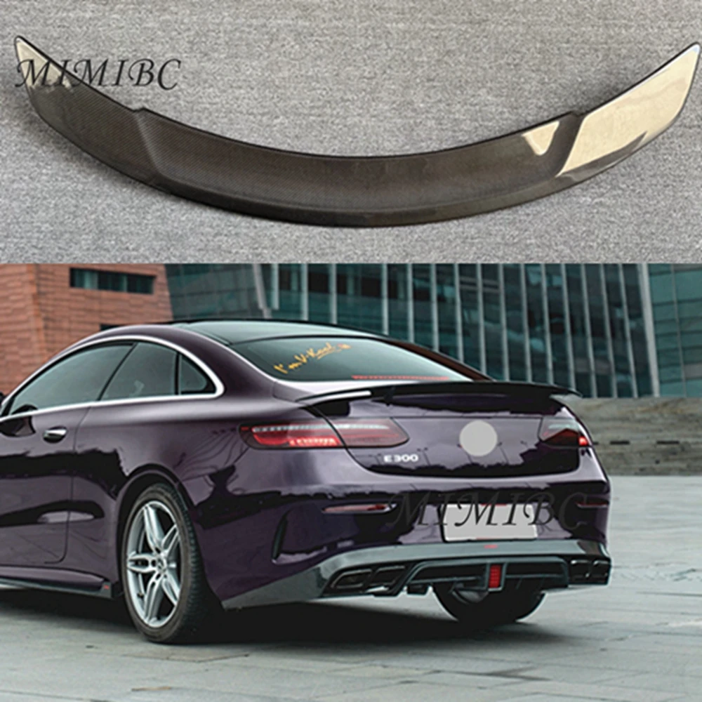 

FOR Mercedes-Benz E-Class W238 C238 2Door Coupe RT Style Carbon Fiber Rear Spoiler Trunk Wing 2016-2023 FRP Forged carbon