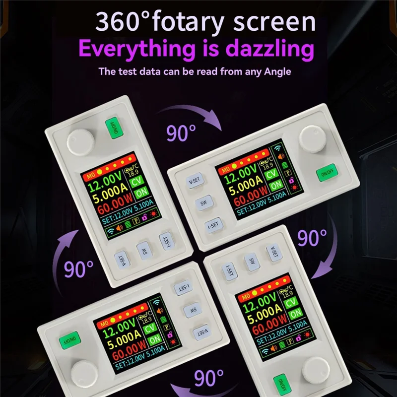 

XY6506S Adjustable DC Regulated Power Supply+WIFI Module Constant Voltage Constant Current 65V 6A 390W Step-Down Module