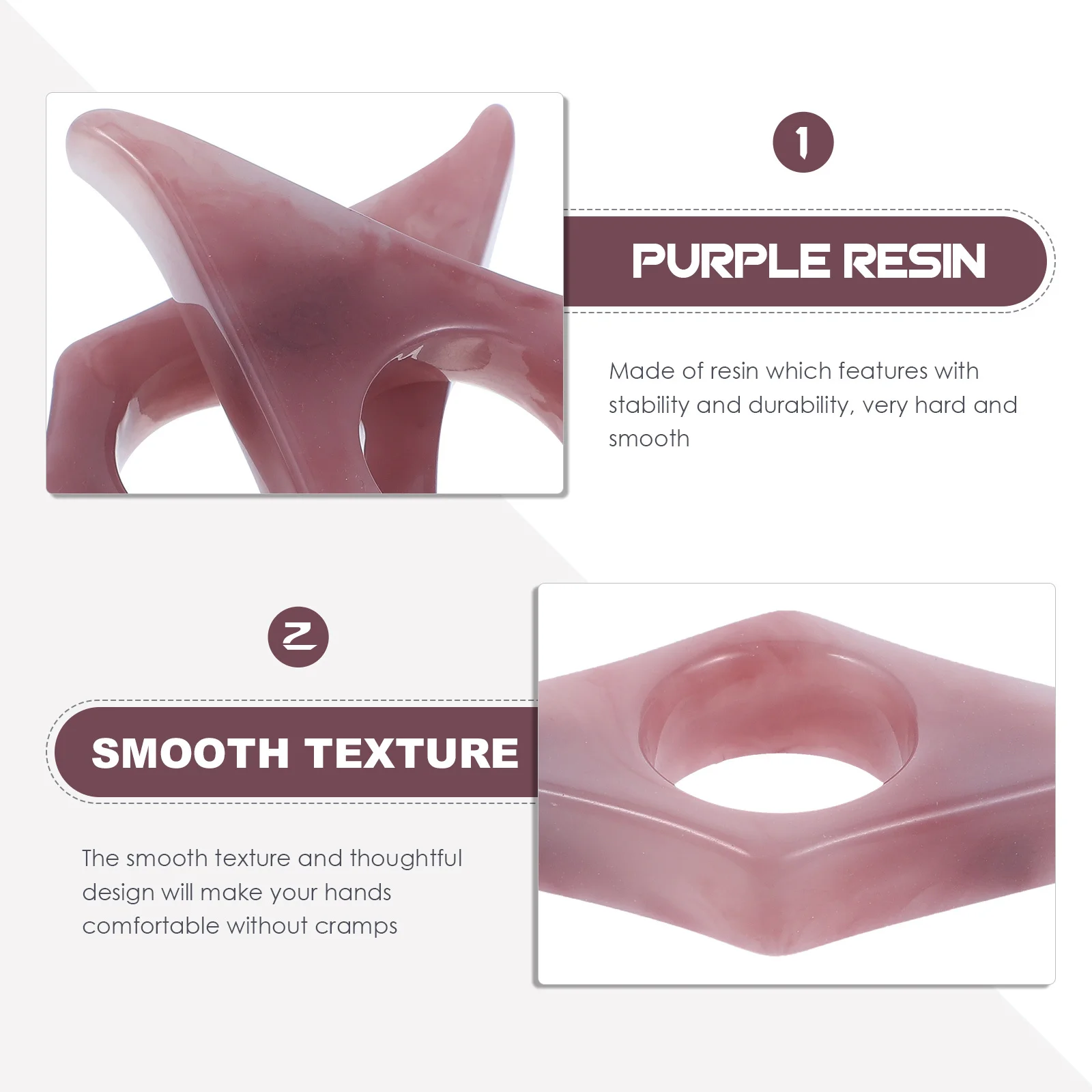 

6Pcs Resin Thumb Ring Book Holder Multi-Function Page Spreaders Practical Reading Supplies Page Holder Reading Supply