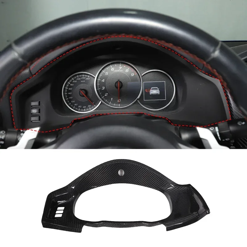 For 2012-2021 Toyota 86/Subaru BRZ instrument panel decorative frame car interior decoration accessories real carbon fiber (LHD)