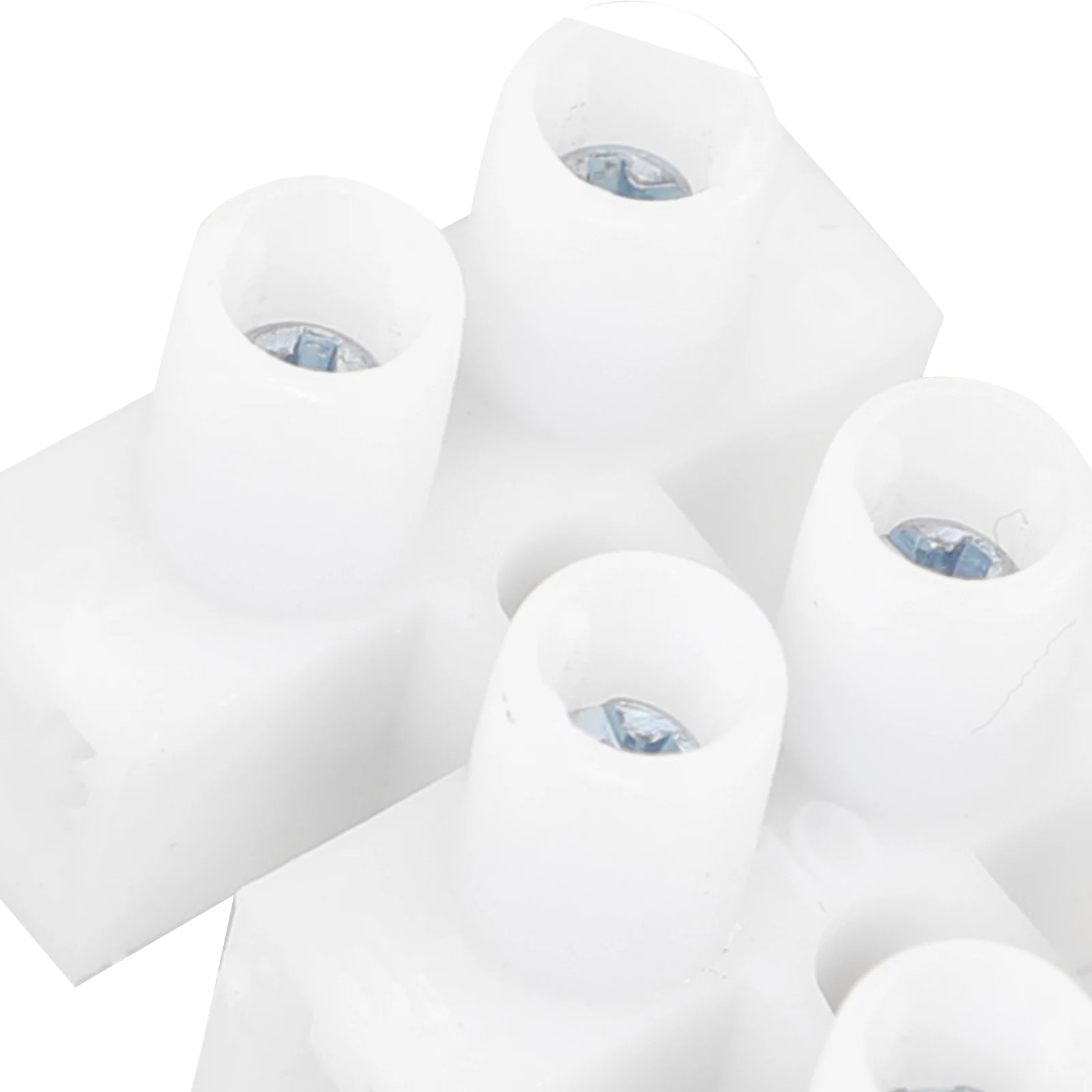 

100pcs Quick Connect Wire Connectors 3-Pin 10A Terminal Block High Conductivity Manganese Steel Wiring Connection For Electrical