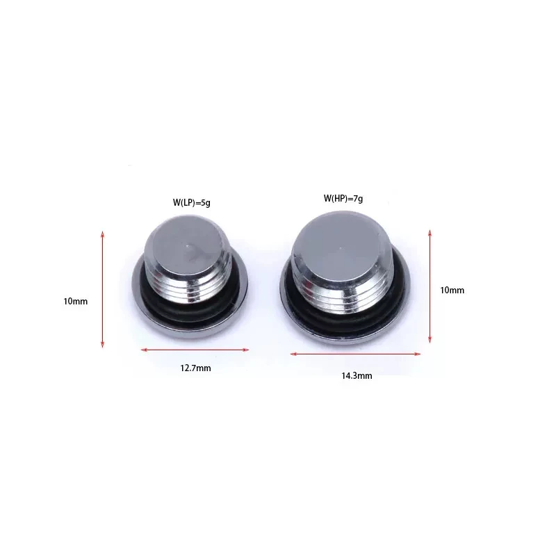 Diving Backfly First Stage HP and LP Plug Side Mount Jacket First Stage Port Plug High Pressure Low Pressure Plug