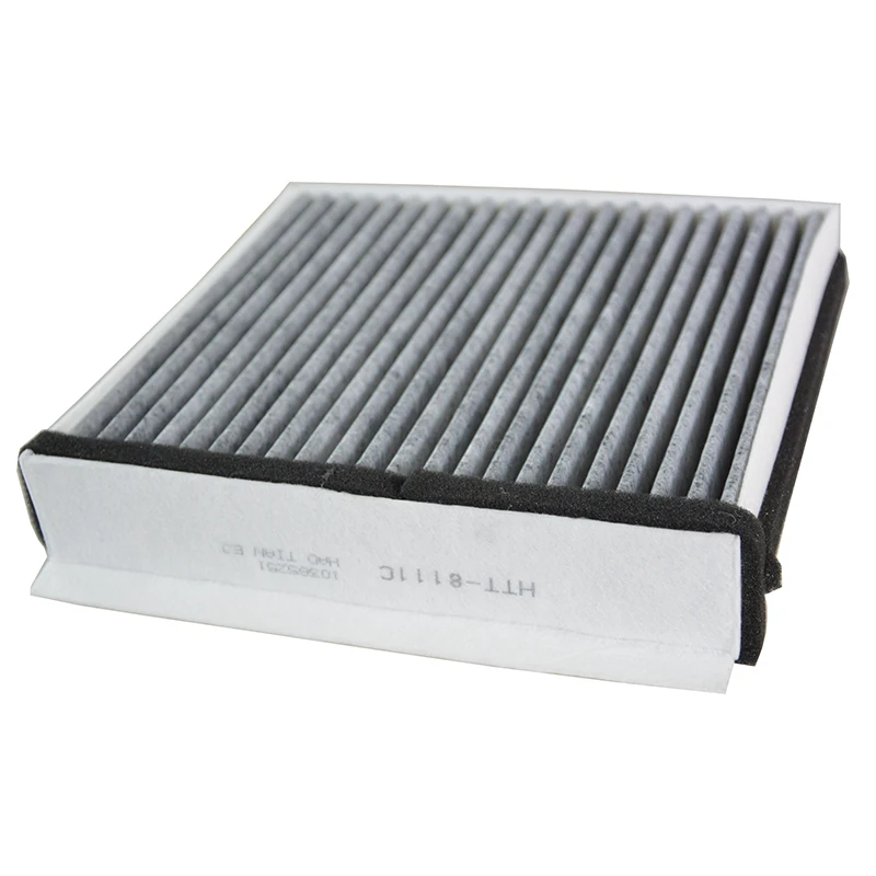 Cabin Air Filter For MG (SAIC) ZS 1.0T 1.5 2017- For ROEWE (SAIC) RX3 1.6 18T 2017- 10365251 10365455 Air Conditioning Filter