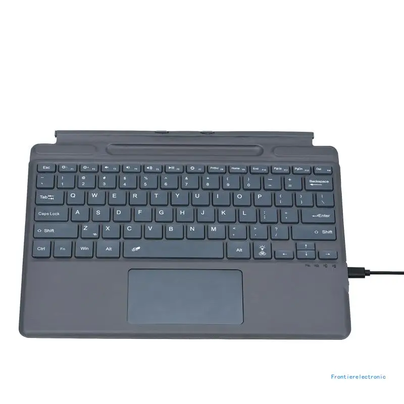 Portable Wireless Backlit Keyboard Bluetooth-compatible Keyboard Built in Rechargeable Battery for Microsoft DropShipping