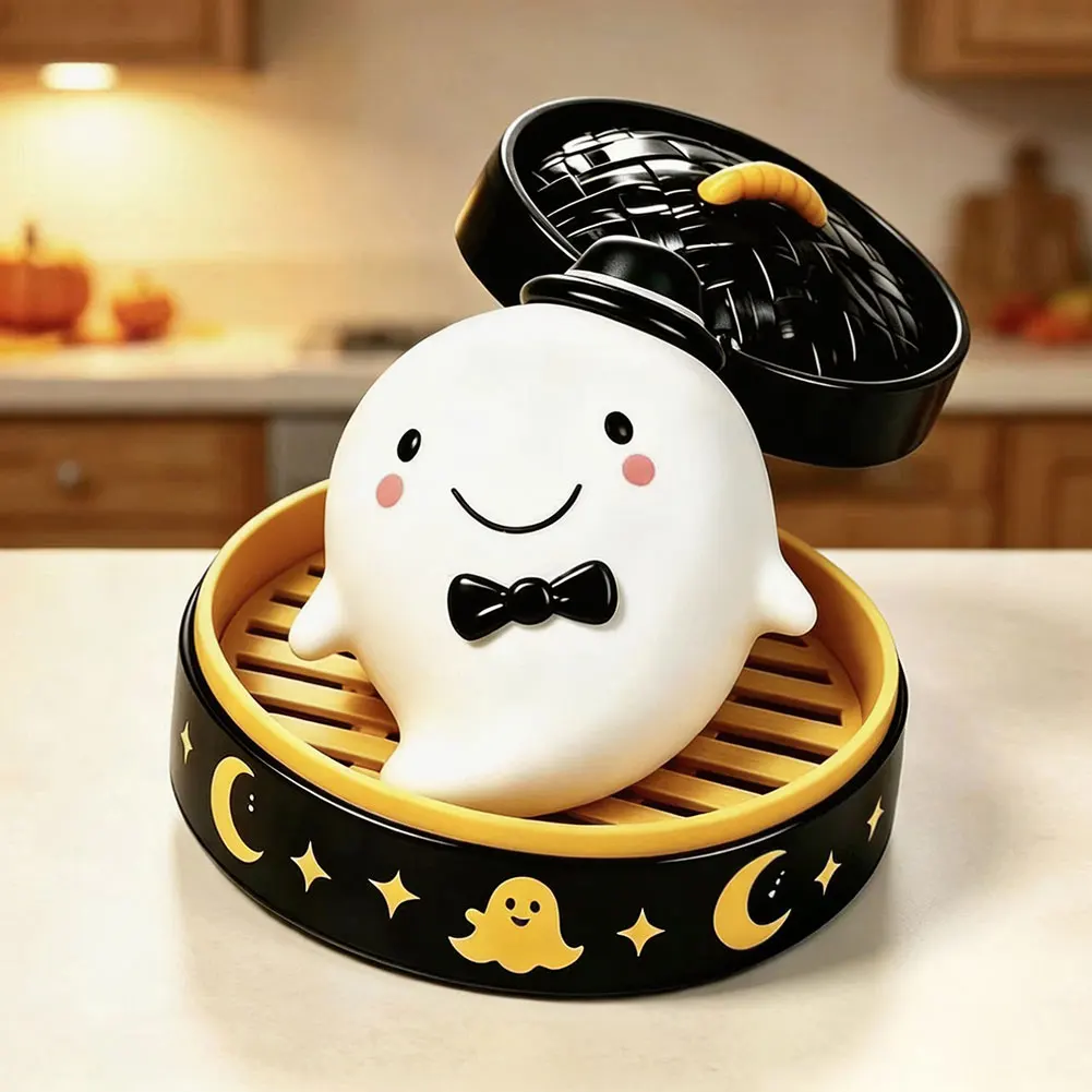 Halloween Ghosts Squishies Squeeze Toys Cute Soft Slow-Rising Stress Relief Kids Adults Toys For Home Travel Office