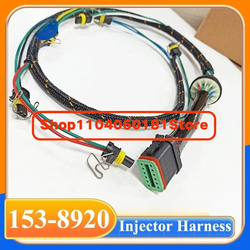 153-8920 1538920 E322C E325C Injector Wire Harness for 3126B Engine Injector Cylinder Line Excavator Parts