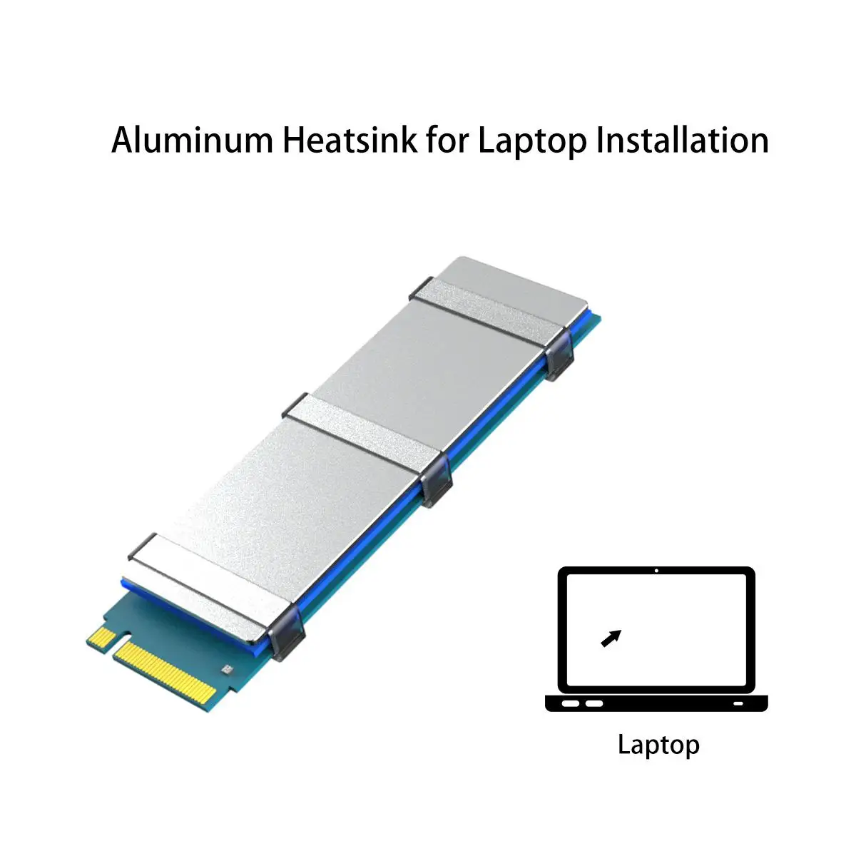 

Радиатор M.2 для SSD 2280 M.2, для установки в ноутбук