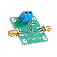 Low Noise Ham Radio Amplifier 10-6000MHz 6GHz DC Bias RF Tee Broadband Microwave DC Bias Blocker for HAM Radio RTL SDR LNA