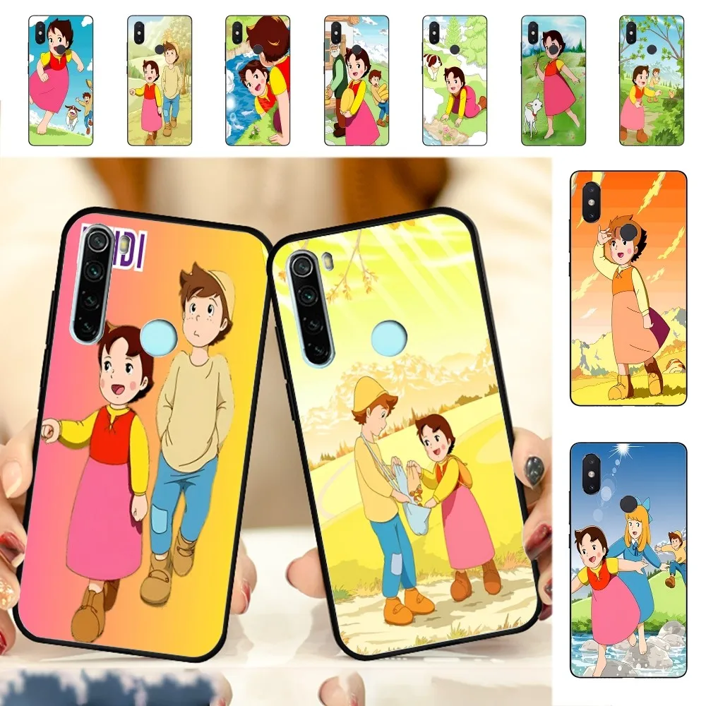 C-Cute H-Heidi Phone Case For Redmi Note 4 X 5 A 6 7 8 T 9 9S 10 11 11S 11Epro Poco M3 Pro