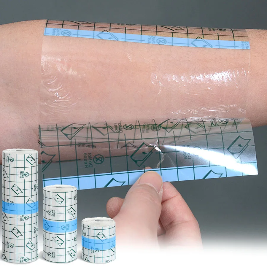 Waterproof Stretch Adhesive Bandage Protective Clear Transpa