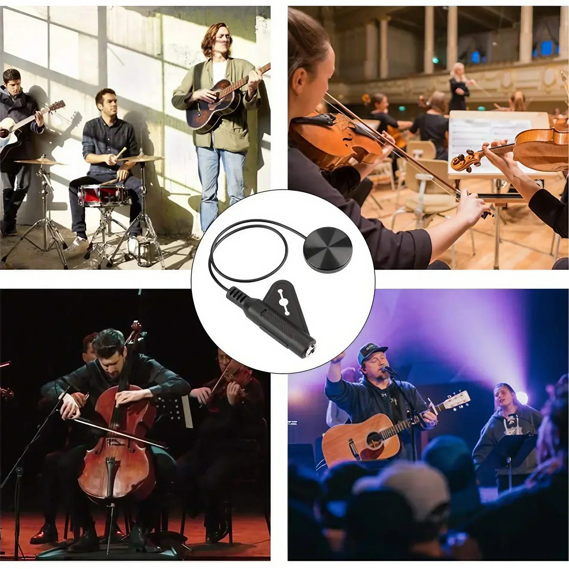 Pastilla de guitarra profesional para guitarra acústica, ukelele, violín, accesorios de instrumentos de alta calidad, equipo musical