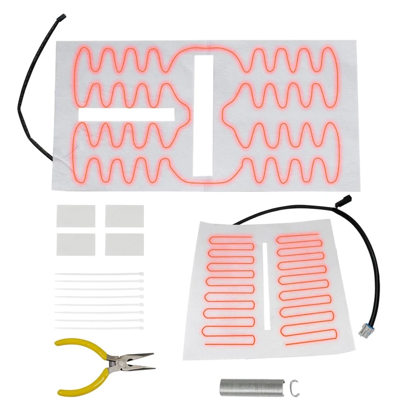 15193975 2 Seat Heater Element Pad Kit For Chevy Avalanche Sierra Yukon 2003 2004 2005 2006 641106 641105 88940288 88940289