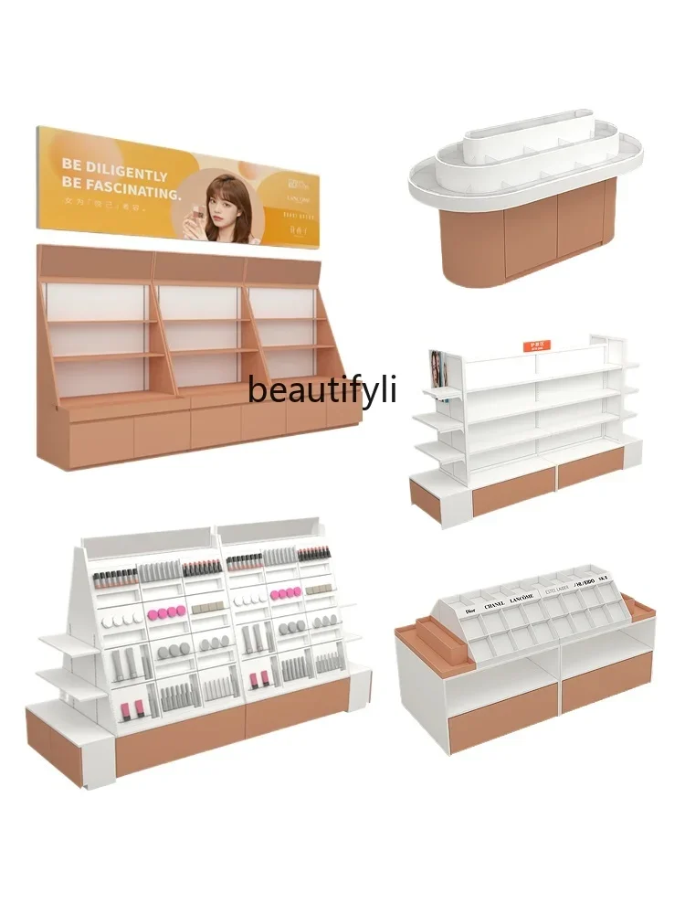 

Cosmetics Display Cabinet Skin Care Products Beauty Shop Display Stand Lipstick Stand Makeup Display Cabinet