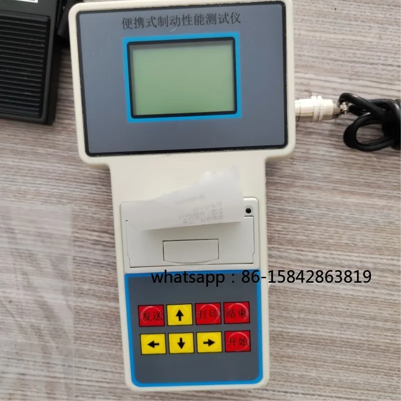 Portable Braking Performance Tester, Microcomputer Handheld Road Tester Automobile Braking Performance Testing Equipment
