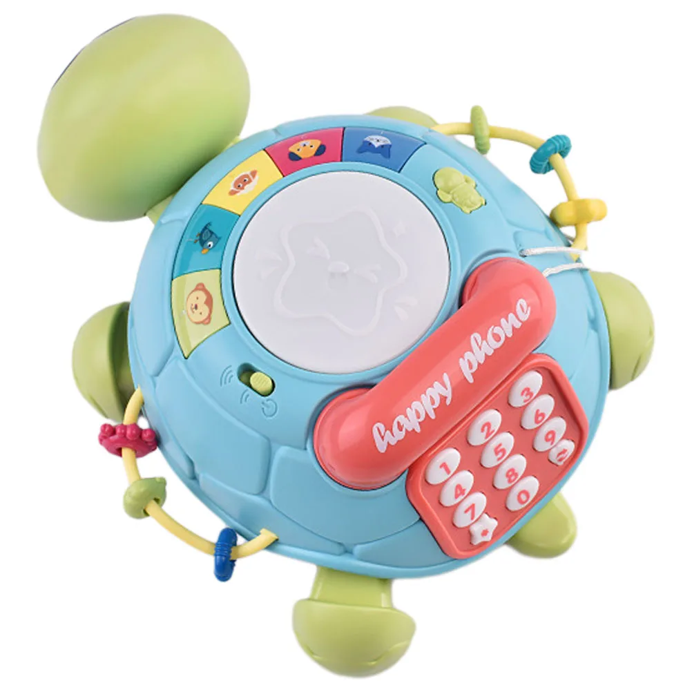

Toy Early Education Story Machine Children's Storytelling Music Kids Smartphone Sky-blue Learning Toys Turtles