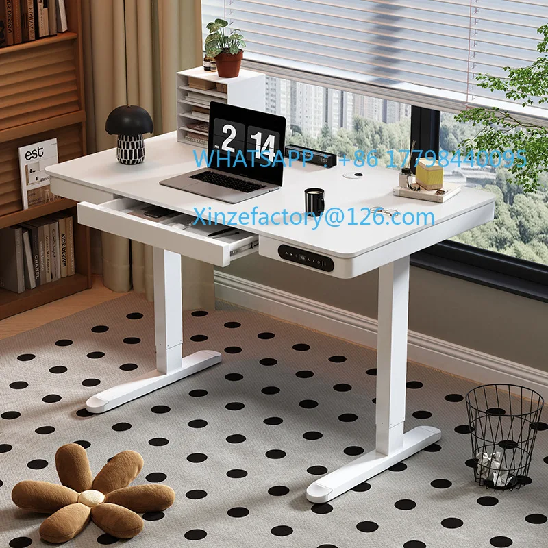 Intelligent electric lifting computer desk leg e-sports desk office desk workbench operation table
