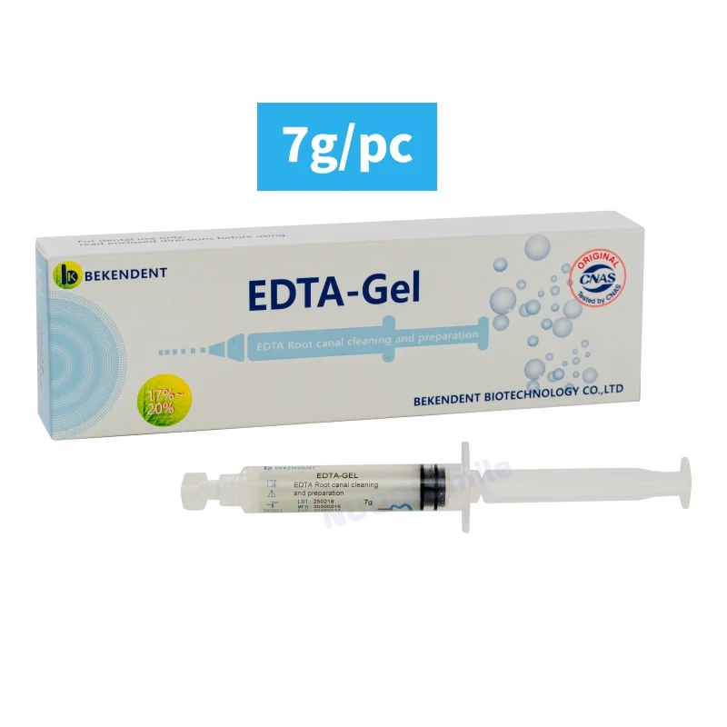 

7g Dental EDTA Gel for Root Canal Expansion and Lubrication Root Canal Cleaning and Preparation Gel Dentistry Oral Materials