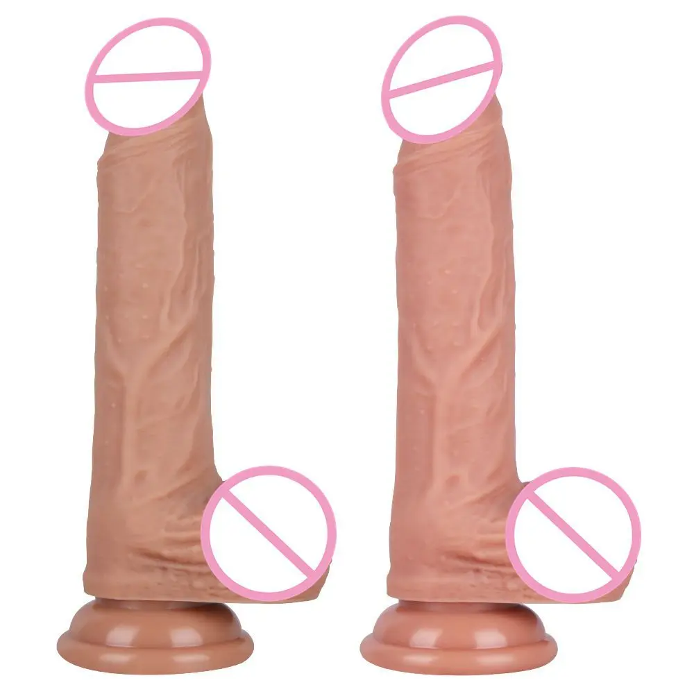 

Adult Products Liquid Silicone dual Hardness Simulation Penis Female Masturbation Realistic Soft dildo Sex toys 성인용품 가짜 음경