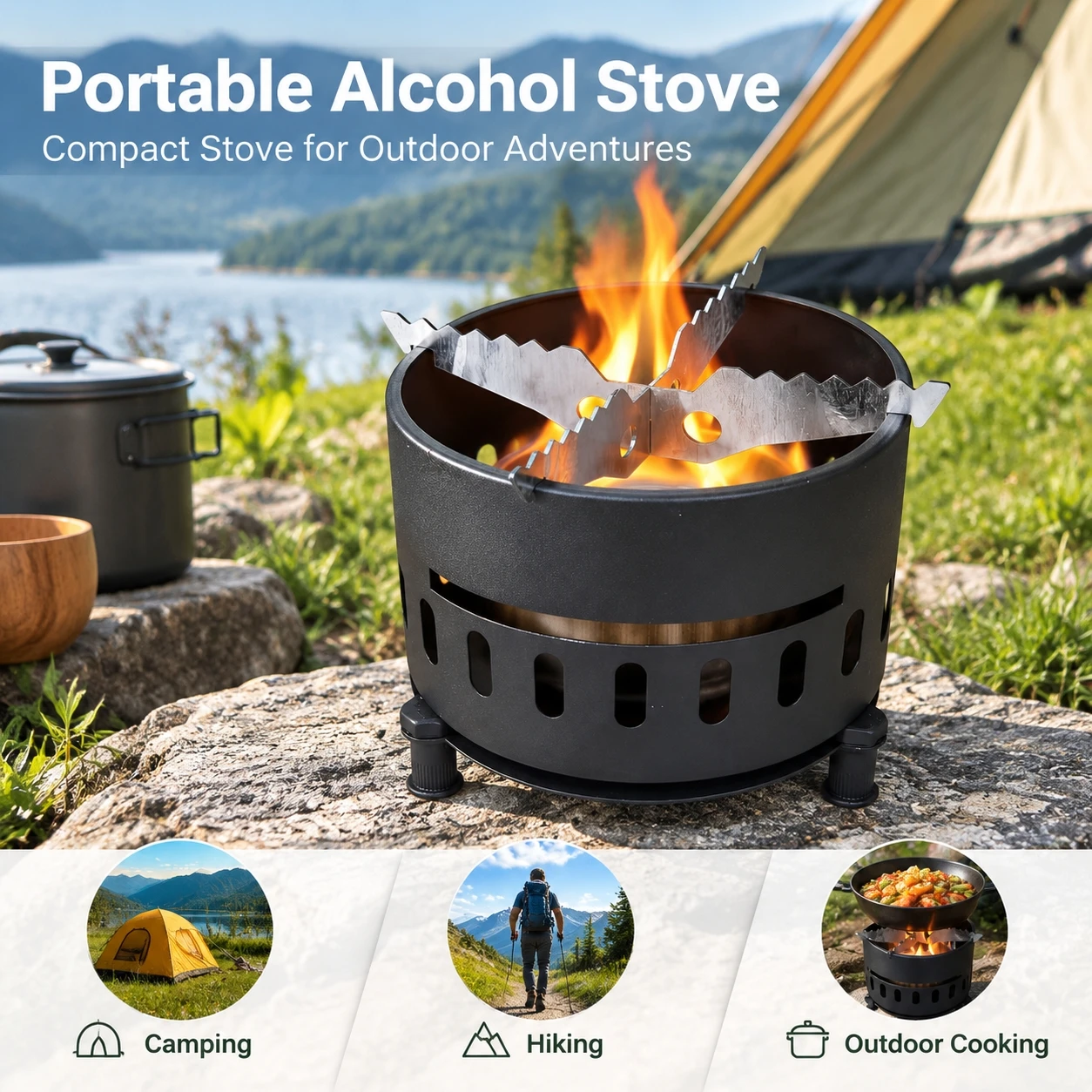 alcohol-stove-portable-camping-cooker-for-hikers-outdoor-windproof-folding-stainless-steel-burner-emergency-cooking-gear