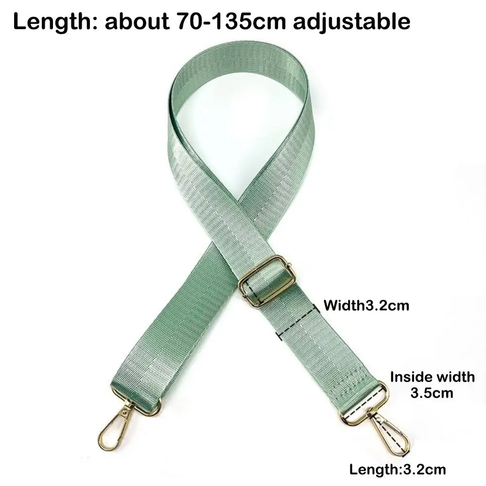 Nylon Bag Strap Adjustable Belts Straps for Crossbody Messenger Shoulder Bag Accessories