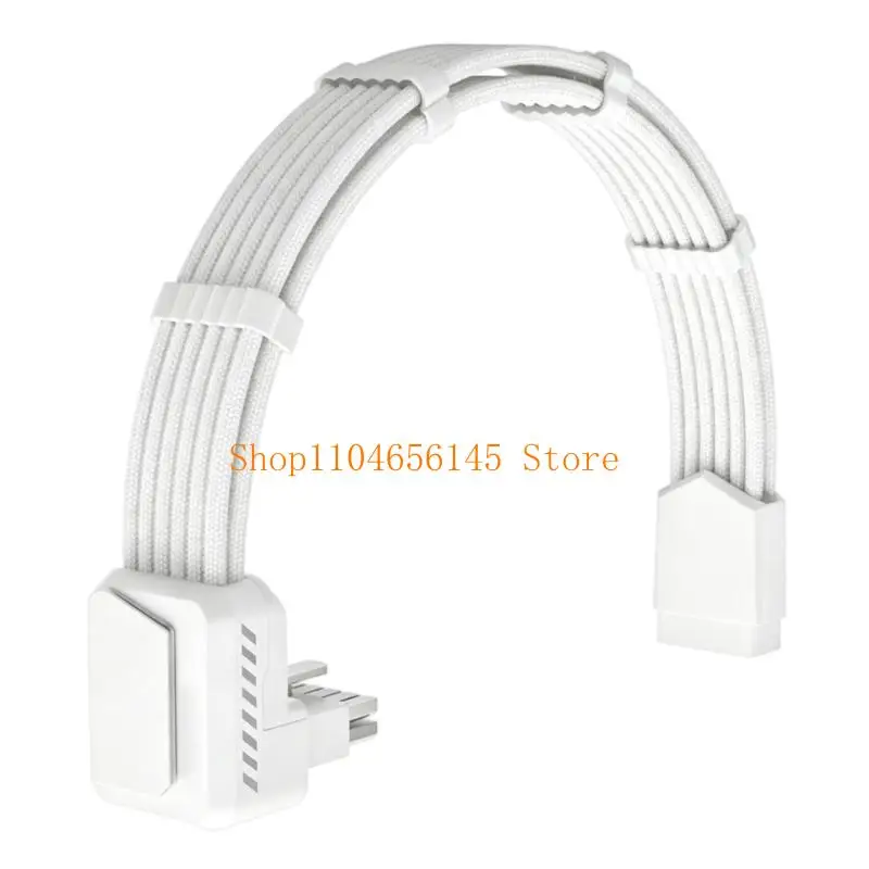 652F Universal 16Pin To 12+4Pin Graphics Card Adapters Cable Supporting 600W Power Delivery For High End GPUs