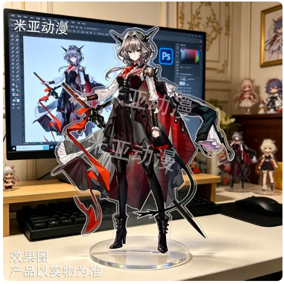 Anime Arknights Talulah Arutorias 10cm Acrylic Cartoon Stand Figure Model Plate Cosplay Collection Desktop Decor Gifts MM