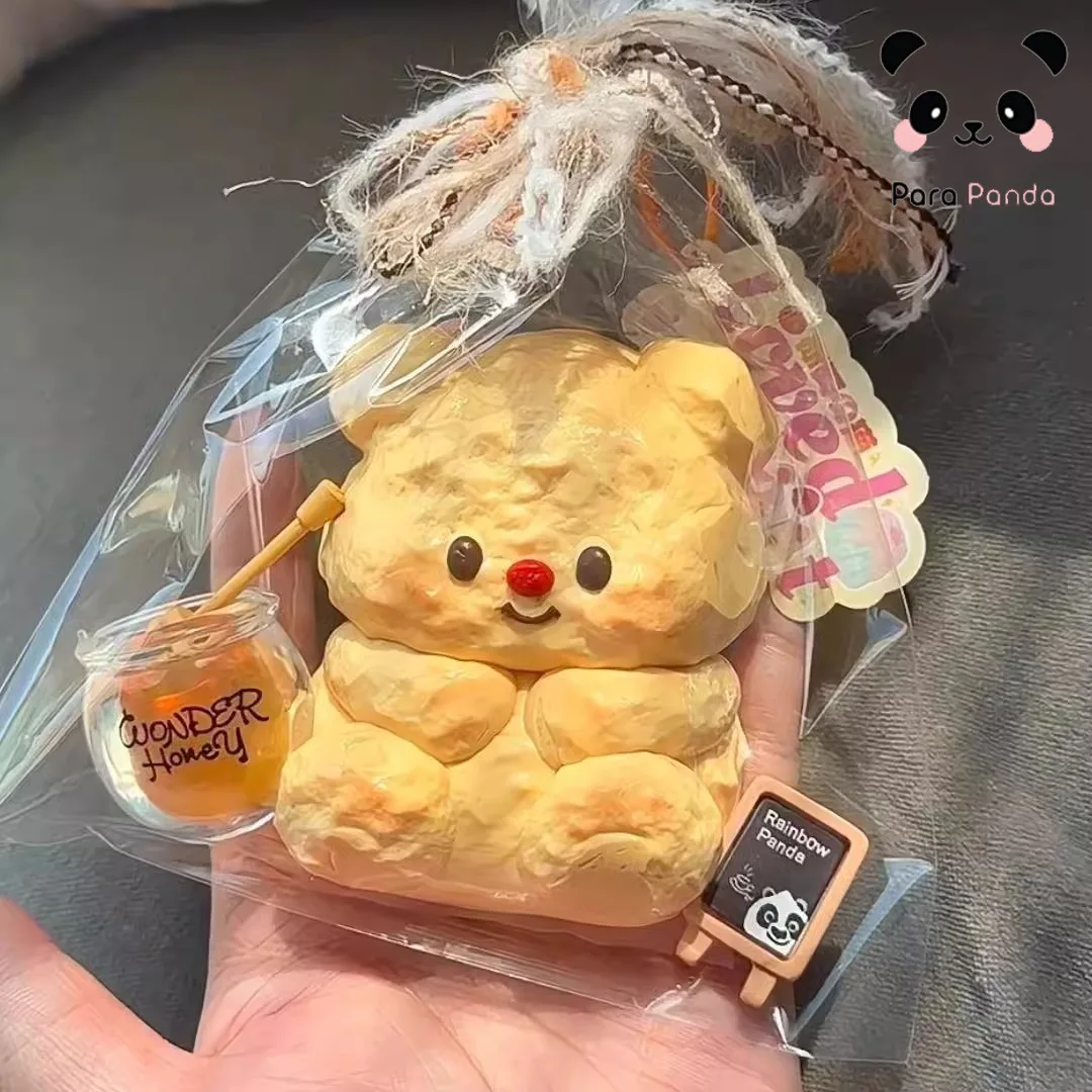 جرة العسل زبدة الدب اسفنجي DIY لعبة الطين الناعمة كريم الماء الملمس الإجهاد الإغاثة اليدوية ضغط متعة