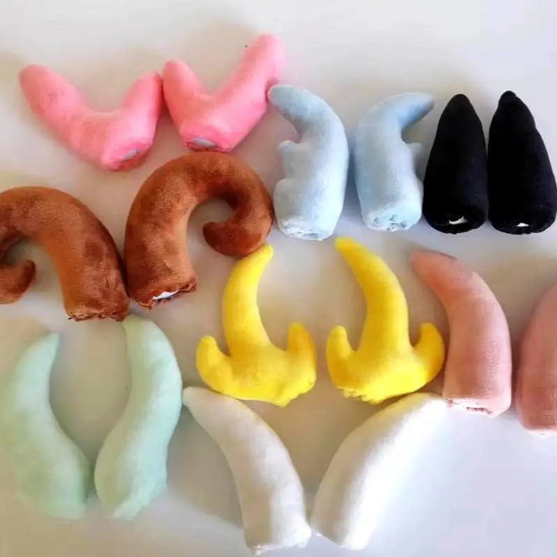 

Plush Animal Horns for Fursuit Unicorn Lamb Deer Antlers Fursuit DIY Accessories
