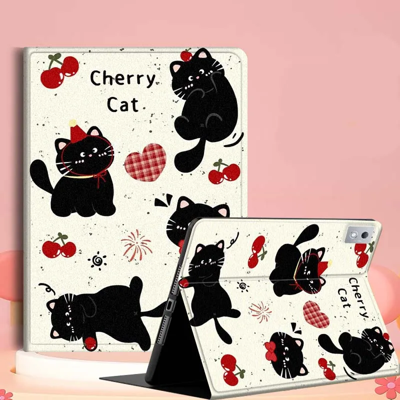 

Creative Cat Pattern For Lenovo Tab Xiaoxin Pad 700 Y900 Gen4 K10 P11 GT K11 3rd P11 P12 Plus Pro Gen Tablet Case