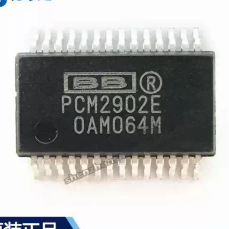1piece PCM2902E 100%New&Orginal General Purpose Audio Codec 1ADC / 1DAC Ch 28-Pin SSOP