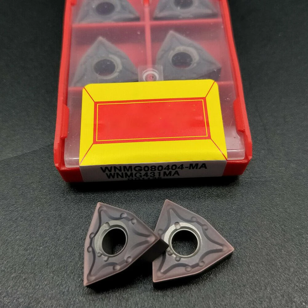 

WNMG080404-MA Turning Inserts Replacement Spare Parts WNMG 431 10pcs Accessories CARBIDE BLADE CNC Tool Carbide